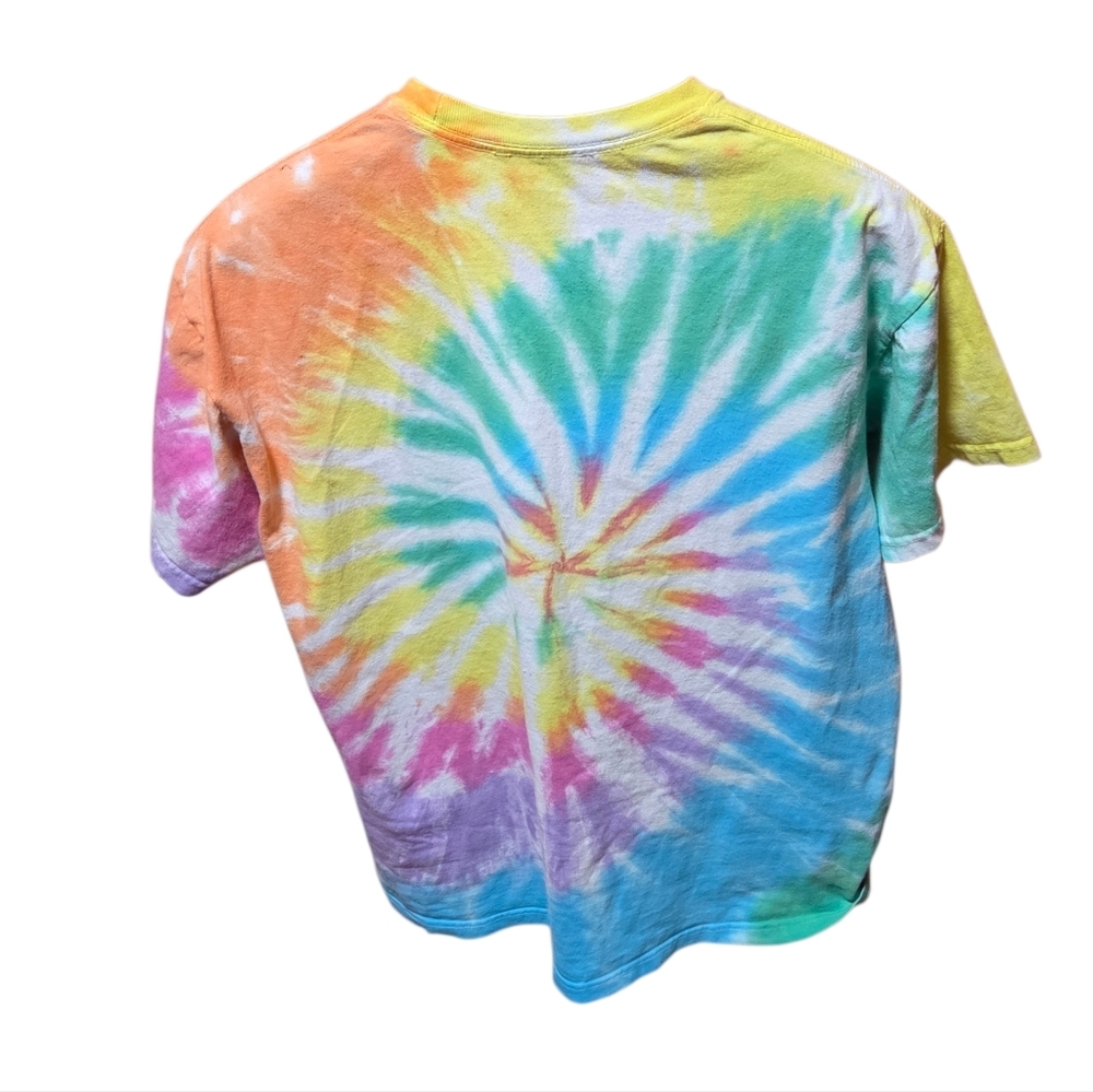 Grateful Dead Liquid Blue Sunshine Bears Tie Dye Graphic T-Shirt Size Large - Picture 2 of 5